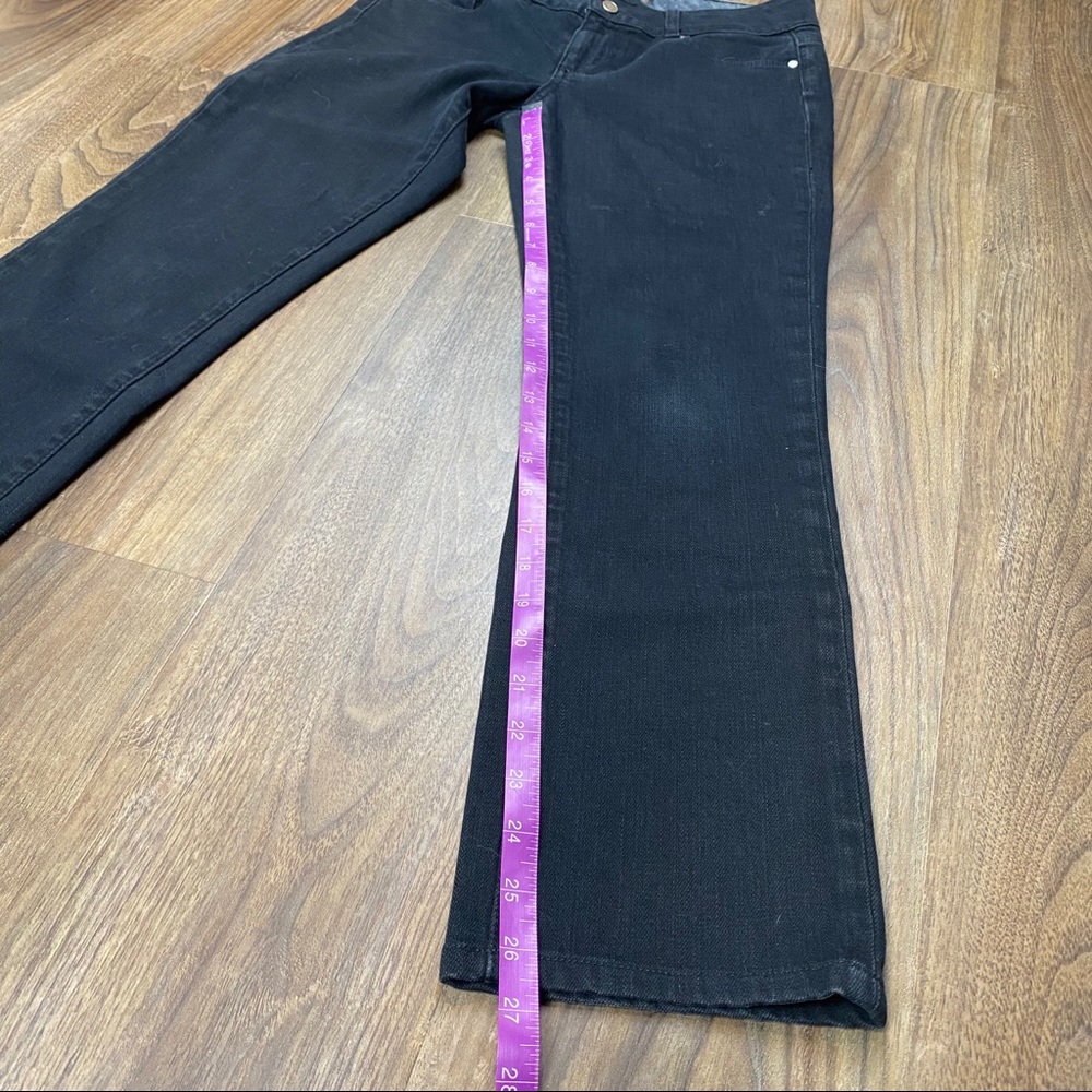 PAIGE Black Skinny Jeans Sz 28 - Picture 3 of 5